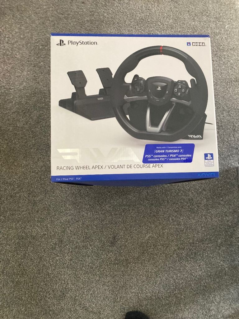 PlayStation Racing wheel APEX