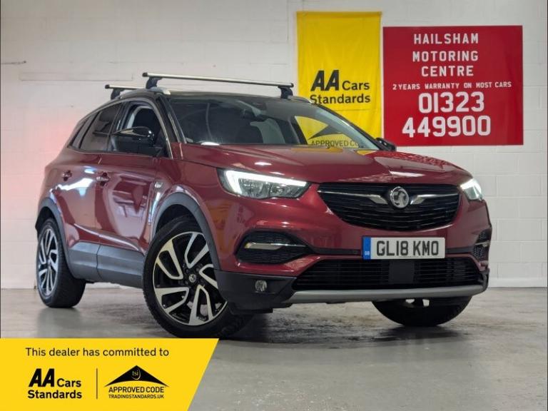 2018 Vauxhall Grandland X 1.2 Turbo Elite Nav SUV 5dr Petrol Manual Euro 6