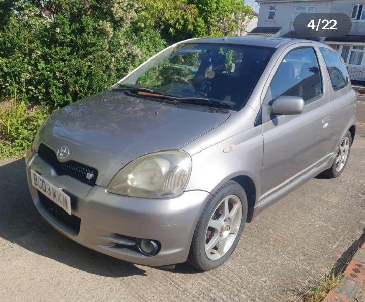 Toyota, YARIS, Hatchback, 2003, Manual, 1497 (cc), 3 doors ULEZ COMPLIANT