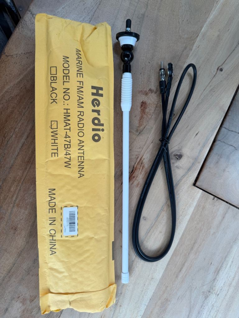 Herdio Marine FM/AM Radio Antenna