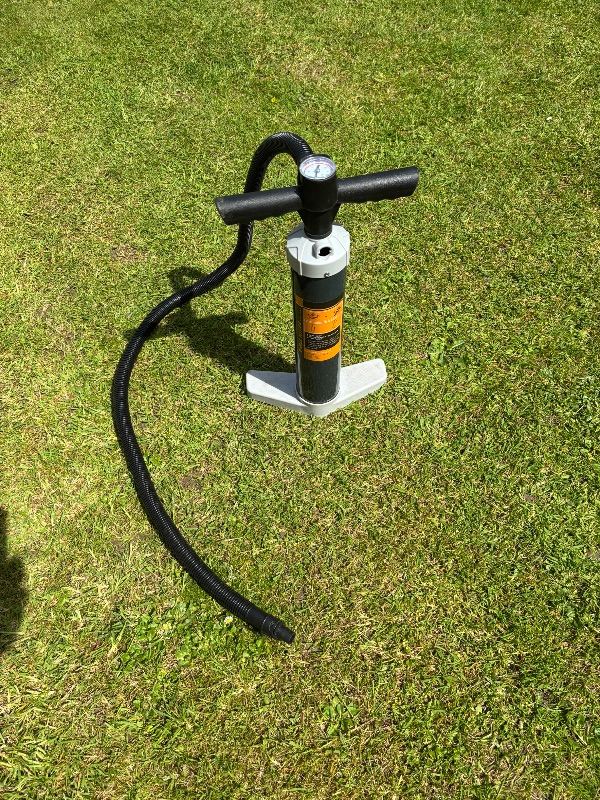 Hand pump for awning/ airbed etc