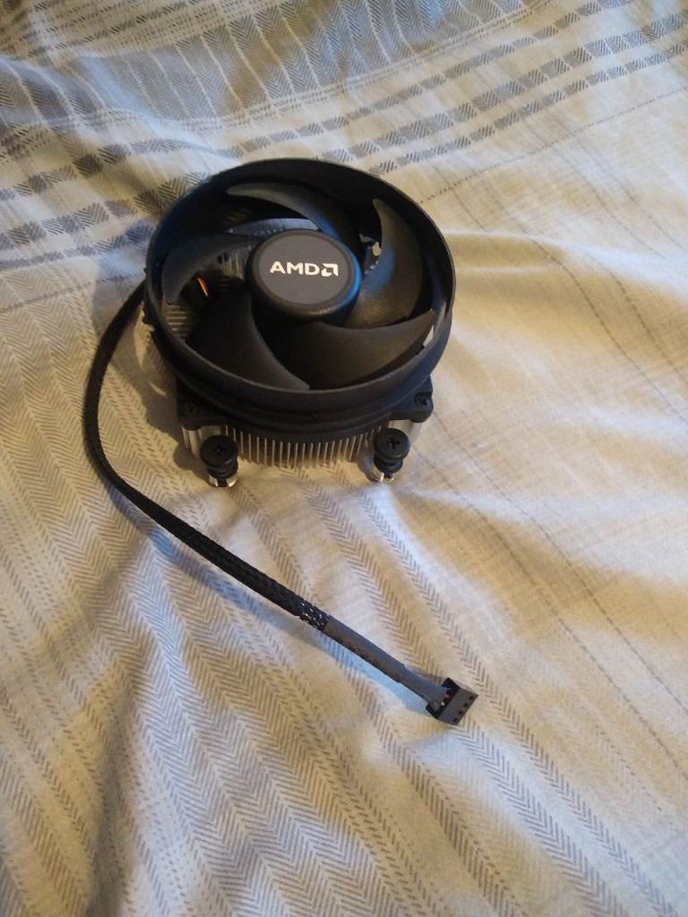 image for AMD AM4 AM5 Wraith Stealth stock cooler Ryzen deshrouded SFF ITX