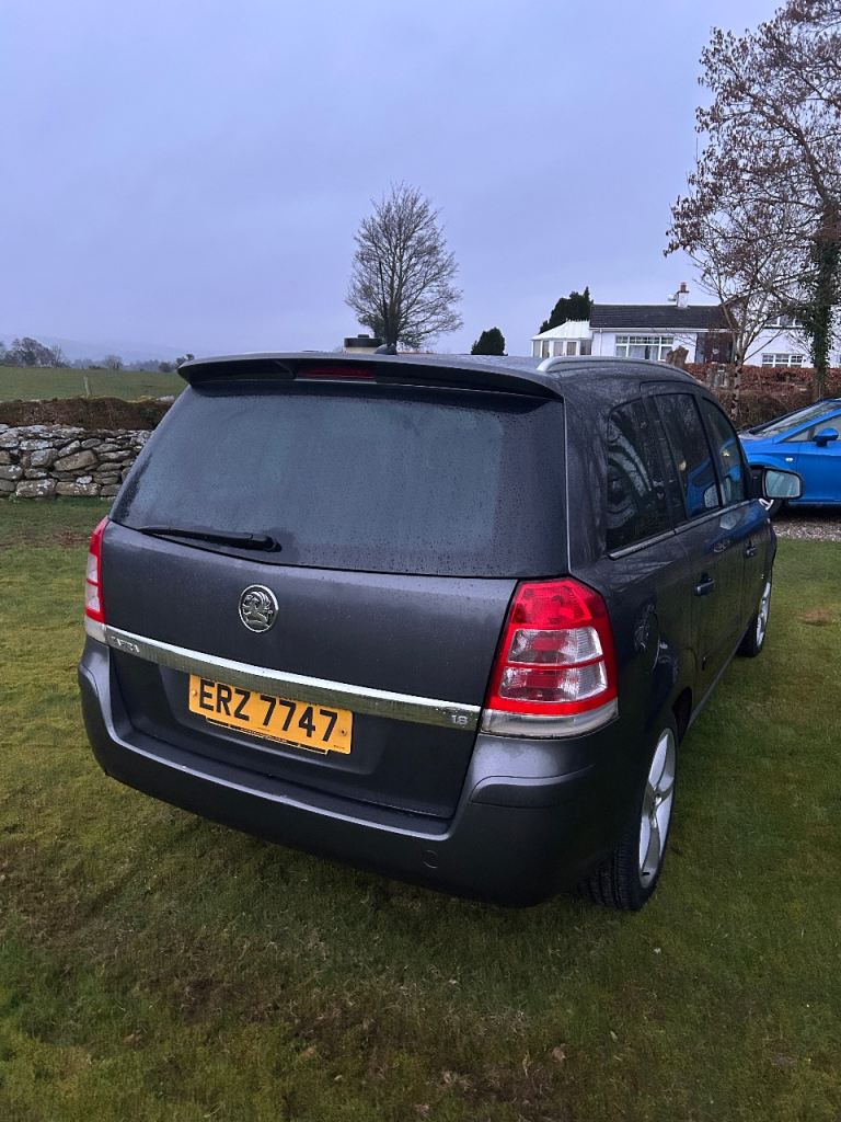 Vauxhall, ZAFIRA, MPV, 2011, Manual, 1796 (cc), 5 doors