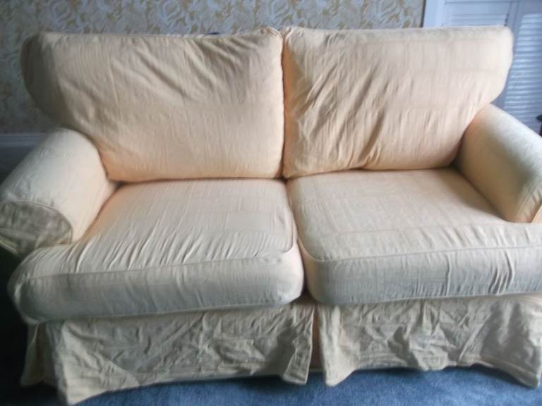 TWO SEATER FABRIC SOFA