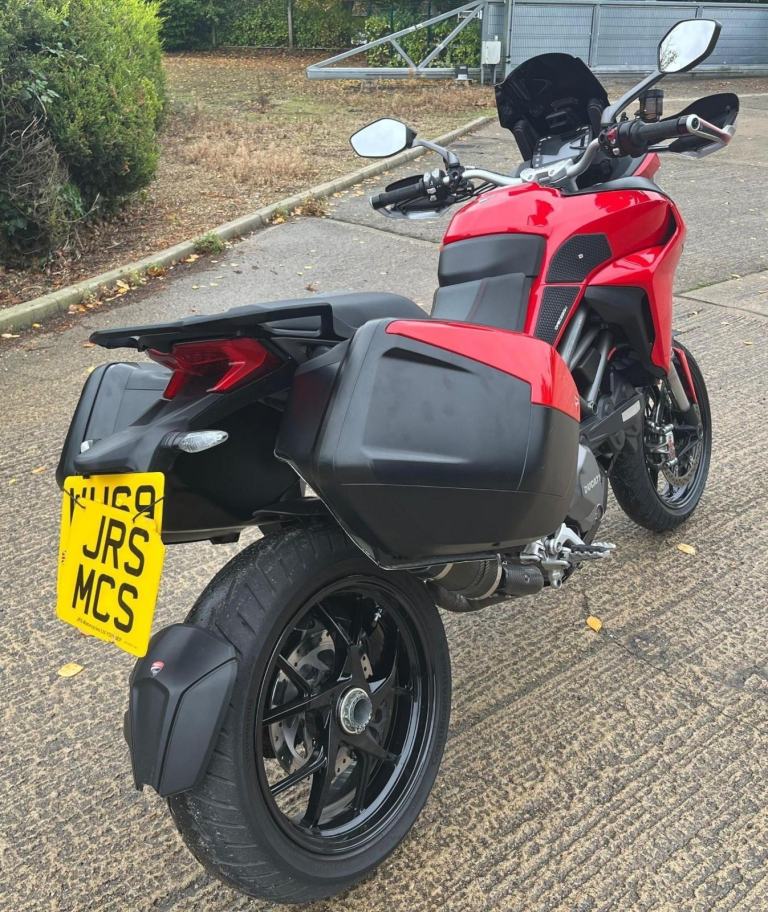 2019 69 DUCATI MULTISTRADA 1260 S DVT HIGH SPEC TOURER ADVENTURE HISTORY PANNIER