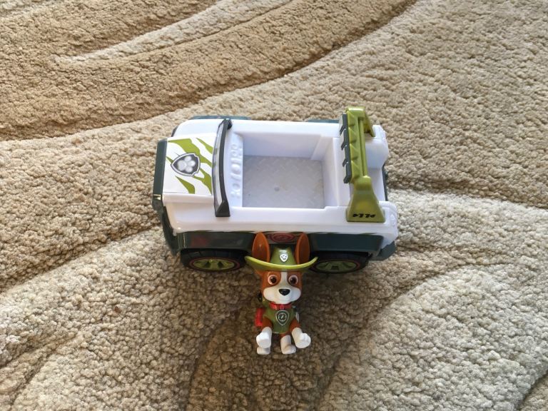 Paw Patrol Tracker and vehicle