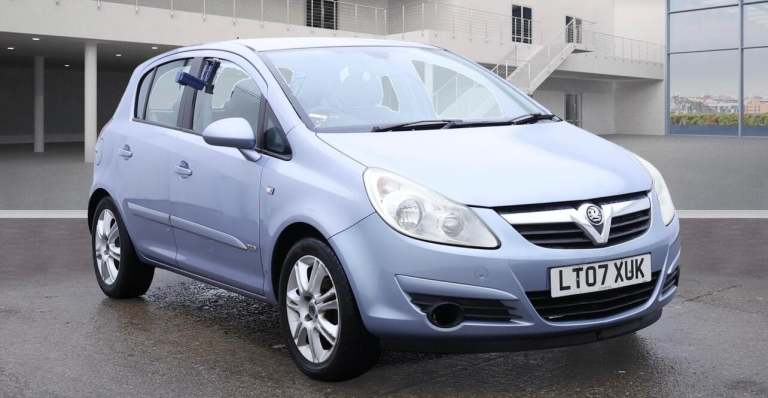 2007 Vauxhall Corsa 1.4i 16v Design 5dr (a/c) HATCHBACK Petrol Automatic