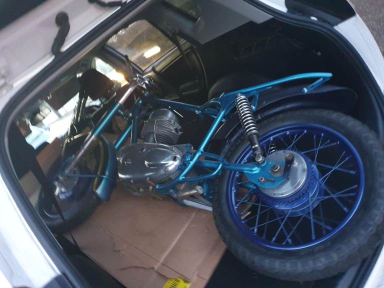 Vintage 1962 Royal Enfield 250 single