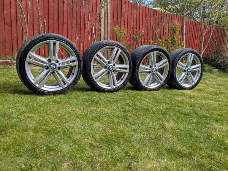 5x120 Genuine BMW Star-Spoke Style 386  M Sport 18 inch alloys wheels