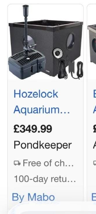 Fish pond for sale used 