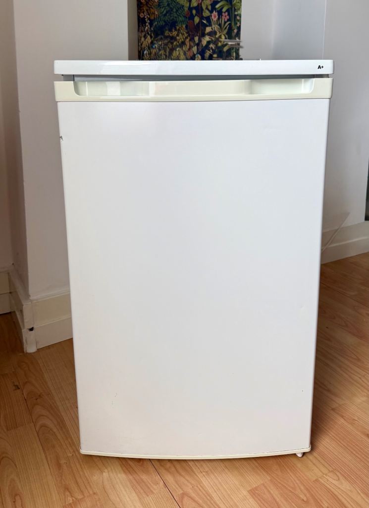 White Undercounter Fridge - Good Condition, Fully Working