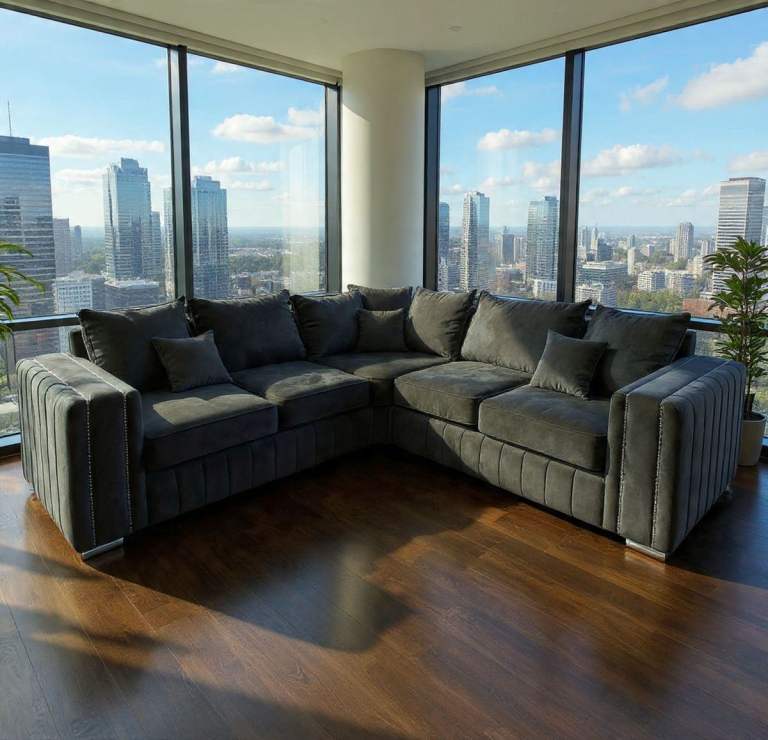 📢✔Stunning & High-Quality 3+2 Seater & Corner Luxury Lily Sofa Suit For Sale ~ Free Delivery🚛