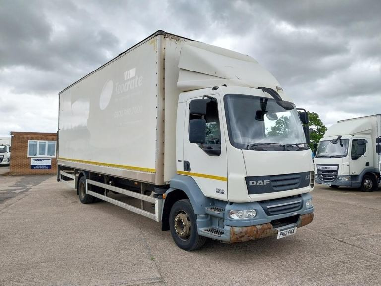 DAF LF 55 180, 2012, 25ft Box Body Truck, 14 Ton, Manual Gearbox