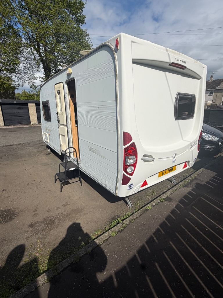 Lunar caravan for sale 2010 6300£ my take px for car jepp 