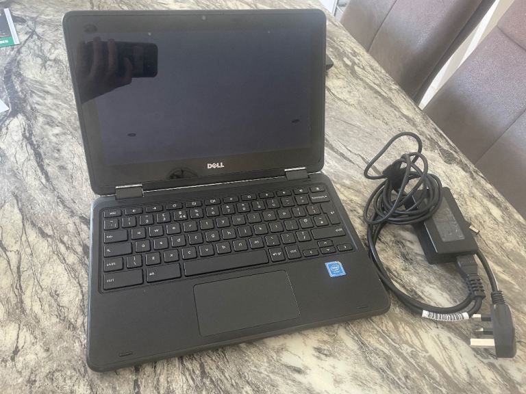 Dell Chromebook Laptop – Black, Good Condition