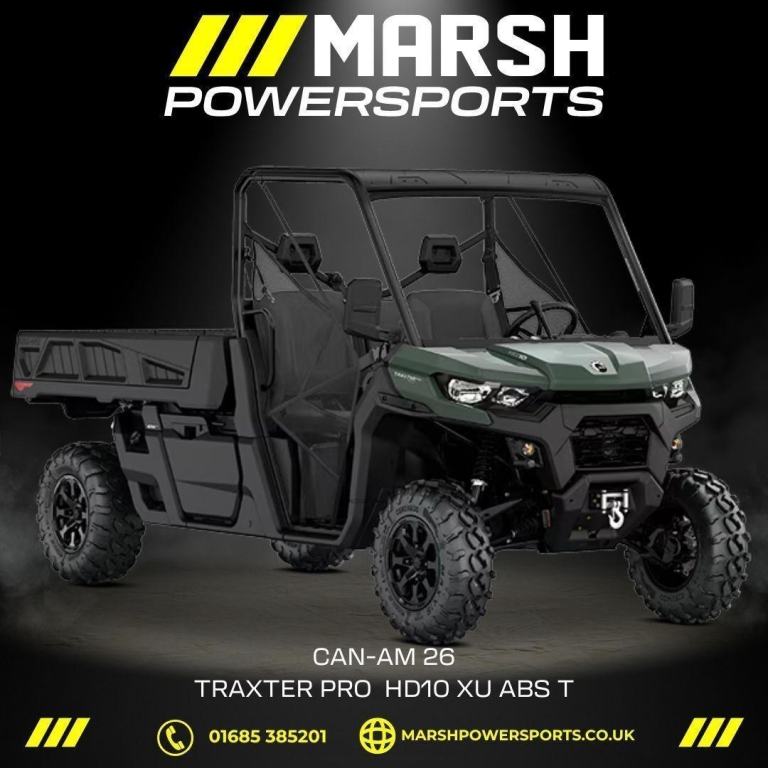 Can-Am Traxter PRO HD10 XU ABS T 2026 - Can-Am Official Dealer - Reserve Now!