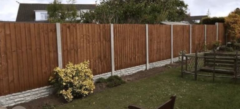 Brand new garden fence 