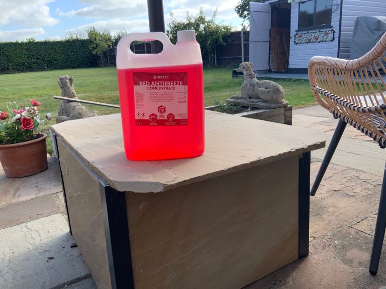 5ltr red concentrate auto antifreeze