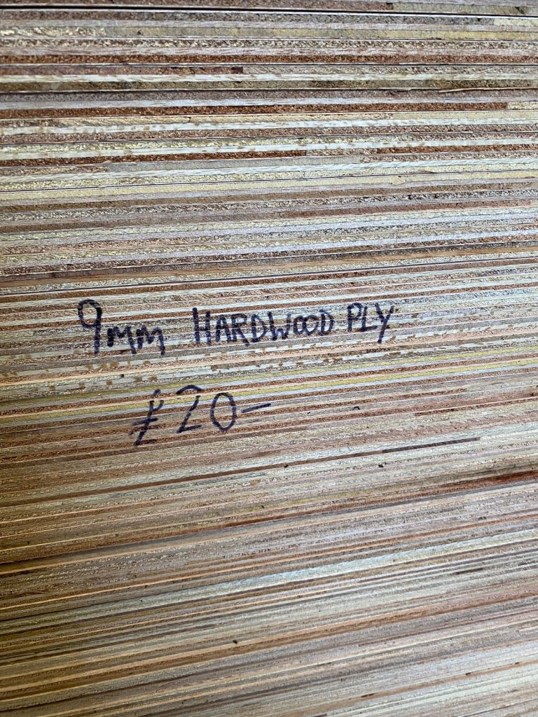 image for Plywood 9 mm hardwood Sheets
