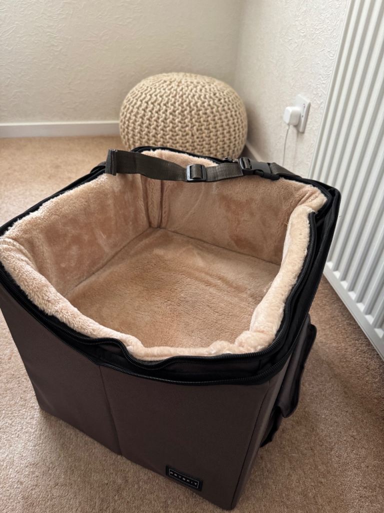 Foldable Dog Car Booster Seat - as new