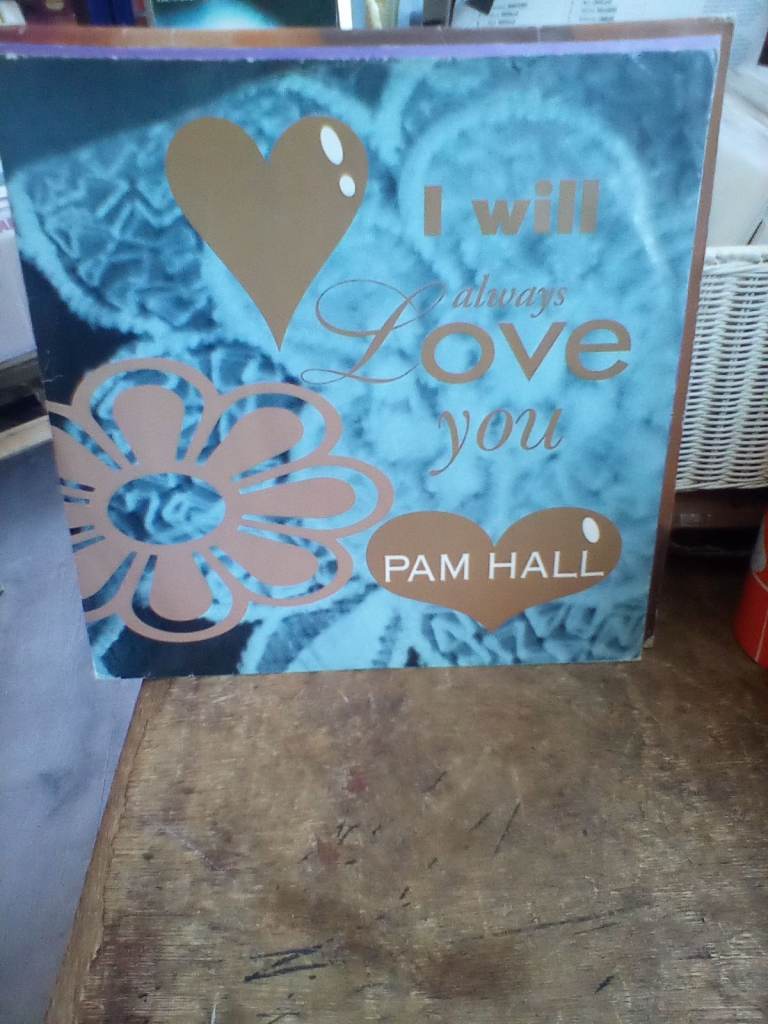 I will always love you ,. PAM HALL,. 12 INCH VINYL EP,. 