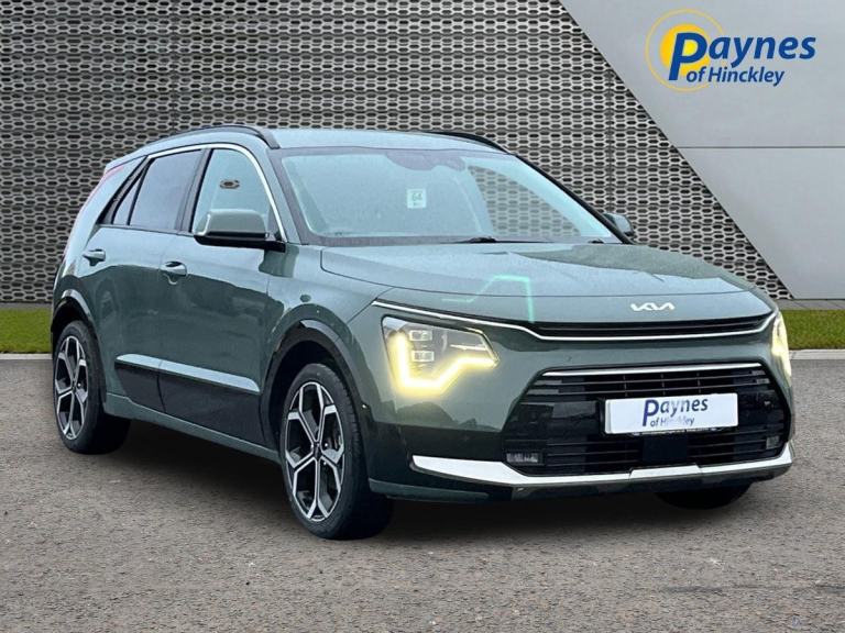 2022 Kia Niro 3 1.6h GDi Auto Hybrid in Green, 1 Owner, Full Service History
