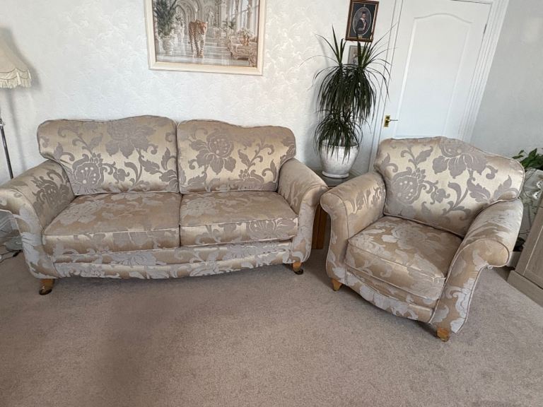 Scs sofa 2 seater and armchair 