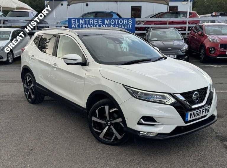 2018 Nissan Qashqai 1.5 Turbo Diesel (DCI), Tekna, SUV, 5 Door, Manual, Euro 6. HATCHBACK Diesel ...