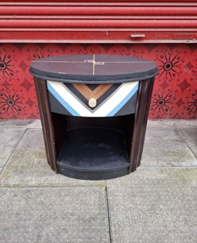 Free Art Deco Style Bedside Table – Good Condition