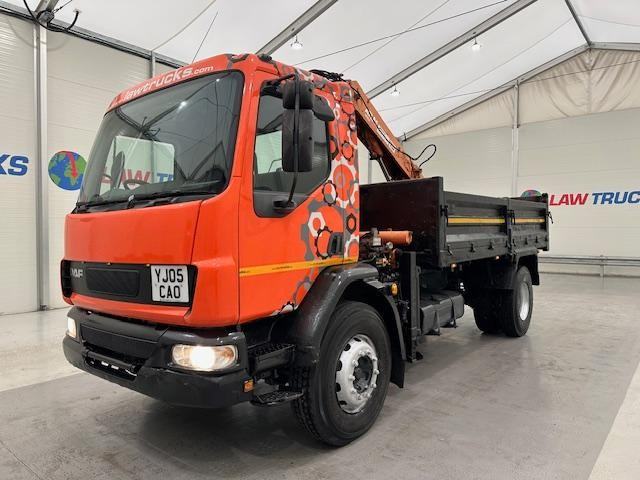 DAF LF55 220 4x2 Steel Tipper Grab Manual
