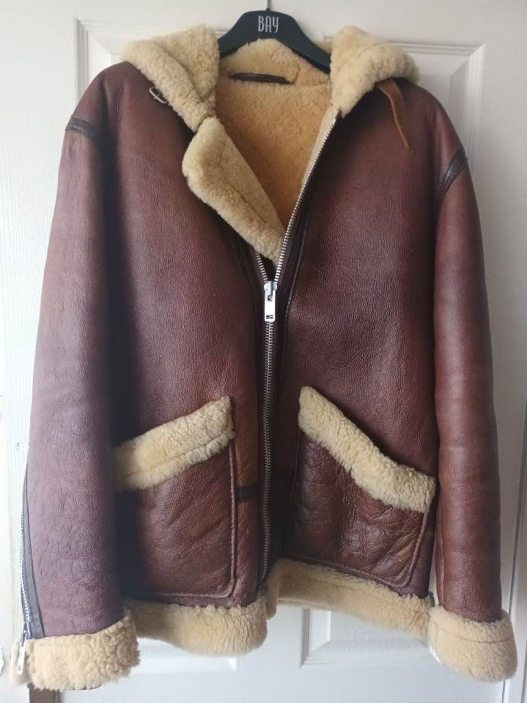 Vintage Douglas sheepskin flying jacket 