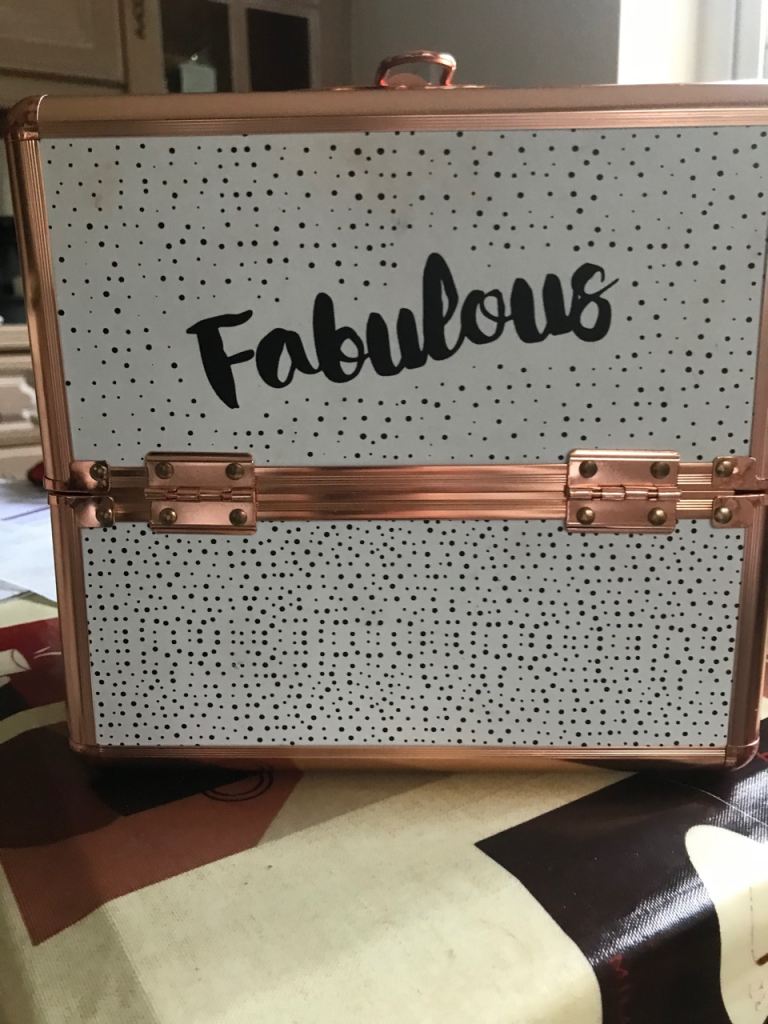 Beautify Makeup Box Rose Gold