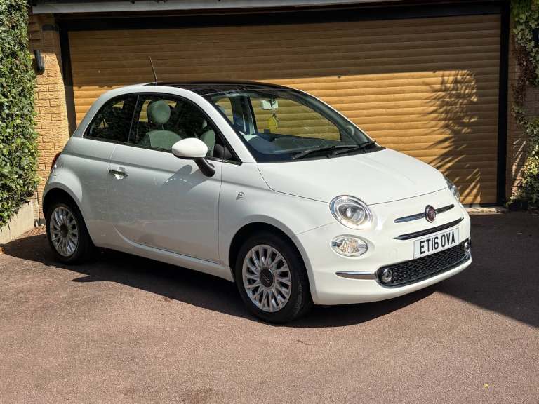 2016 Fiat 500 1.2 Lounge 3dr HATCHBACK Petrol Manual