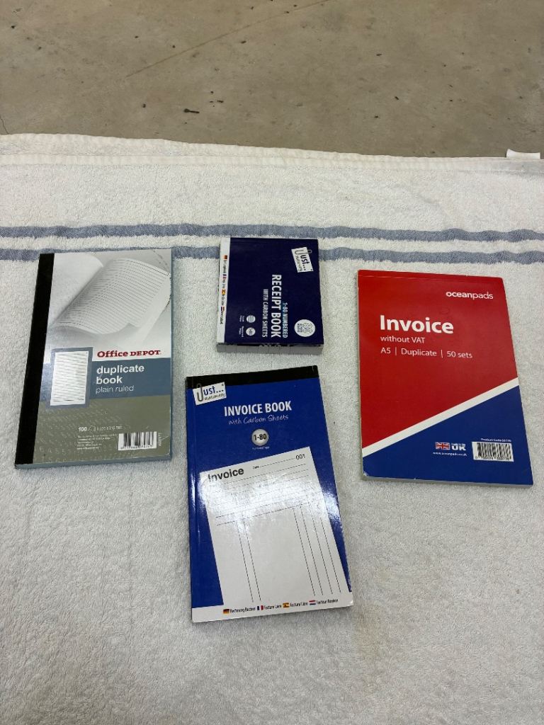 Job Lot: Invoice Books, Duplicate Books & Receipt Book | in Kingsbury ...