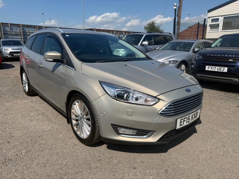 (2015)FORD FOCUS 1.5TDCi TITANIUM X ESTATE | FSH | T-BELT DONE | £20 ROAD TAX