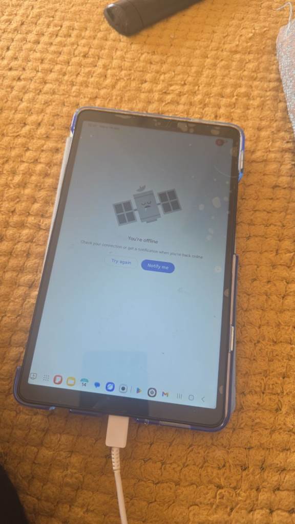 Samsung Galaxy Tab A8 Tablet with Case - Good Condition