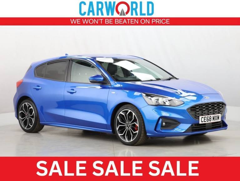 2018 Ford Focus 1.0T EcoBoost ST-Line X Hatchback 5dr Petrol Manual Euro 6 (s/s) (125 ps) Hatchba...