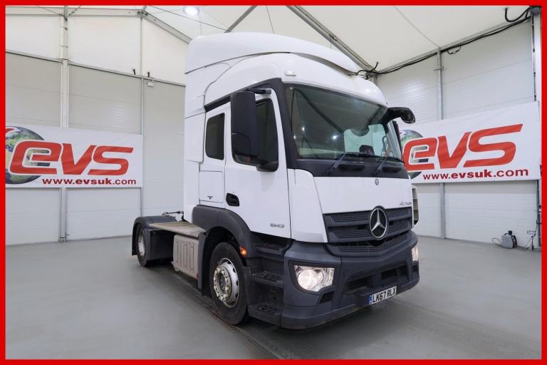 2017 (67 PLATE) Mercedes Benz Actros 1843 4x2 Euro 6 Tractor Units