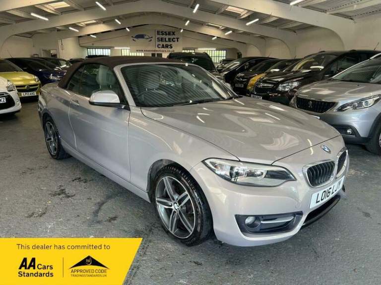 2016 BMW 2 Series 2.0 220d Sport Auto Euro 6 (s/s) 2dr CONVERTIBLE Diesel Automatic