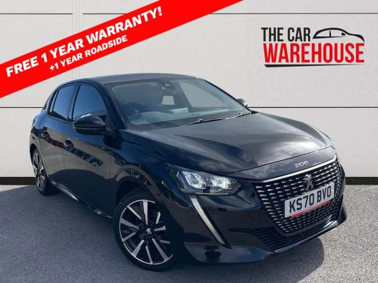 2020 Peugeot 208 1.2 PureTech 100 Allure 5dr Manual Hatchback Petrol Manual