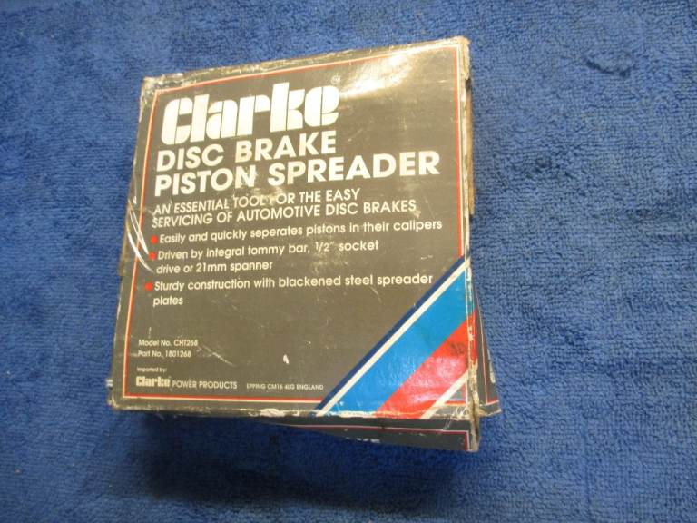 Disc Brake Piston Caliper Spreader Clarke Machine Mart garage workshop mechanic