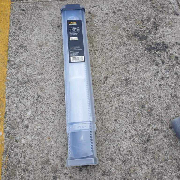 New Halfords Advanced Torque Wrench Model 100, 1/2 inch drive, 20-100Nm NorTorque Norbar