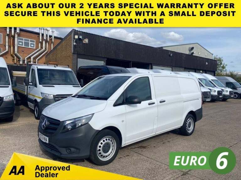 2023 72 MERCEDES-BENZ VITO 2.1 114 CDI PROGRESSIVE RWD L2 LWB 135BHP. AC. CAMERA