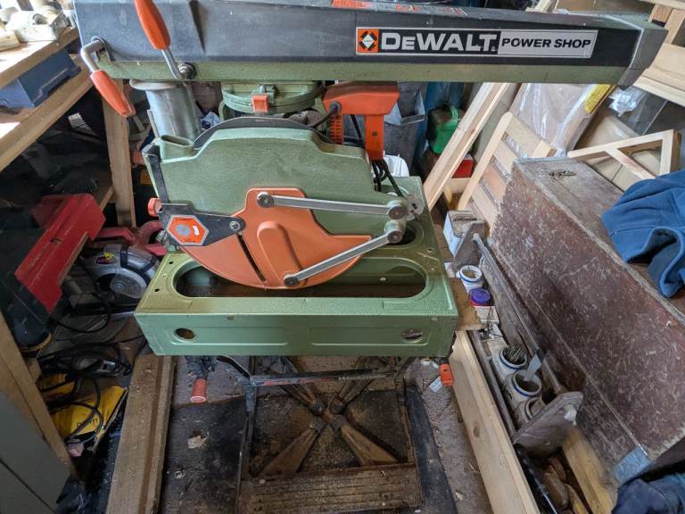 DeWalt radial arm saw 240 volt
