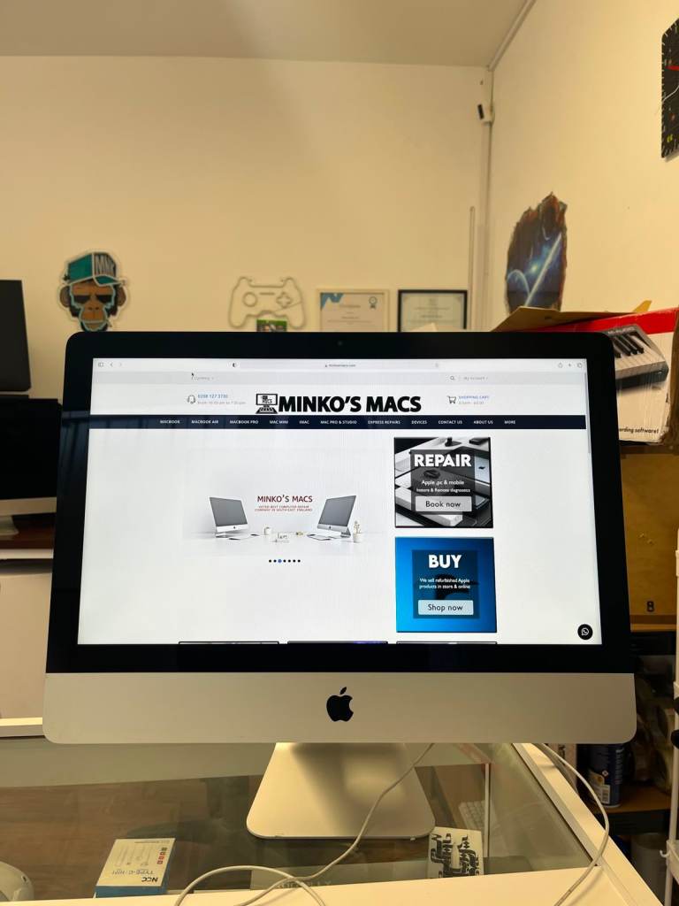 Apple iMac 21.5" 2013 | Music & Creative Bundle | 8GB 240GB | 1 Year Warranty | Lewisham