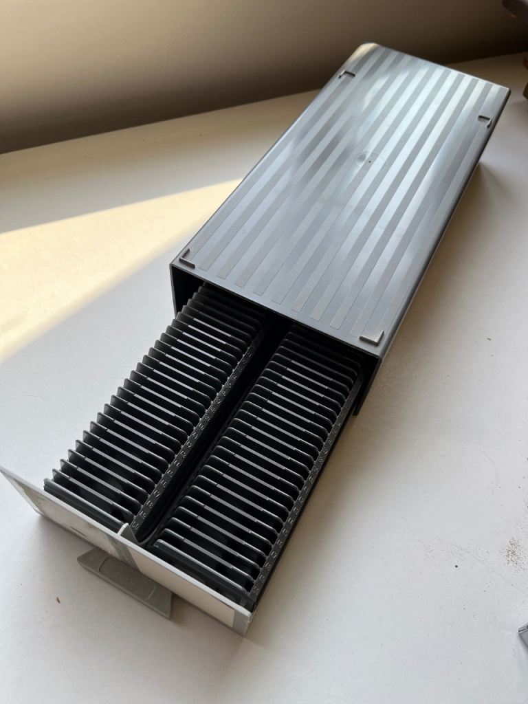 Gepe 35mm Slide Magazine Box, 100 Slides (2 x 50) Storage Case