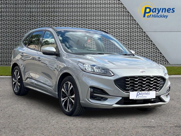 2023 Ford Kuga ST-Line X Edition 2.5 Petrol fHEV Auto in Solar Silver, 1 Owner