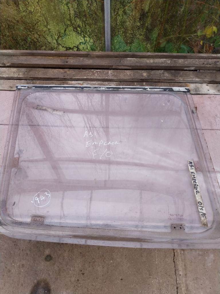 Abi caravan front offside window 