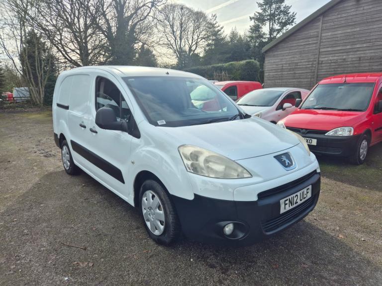 2012 Peugeot Partner 716 S 1.6 HDi 92 Crew Van no vat DIRECT NETWORK RAIL  PANEL VAN Diesel Manual