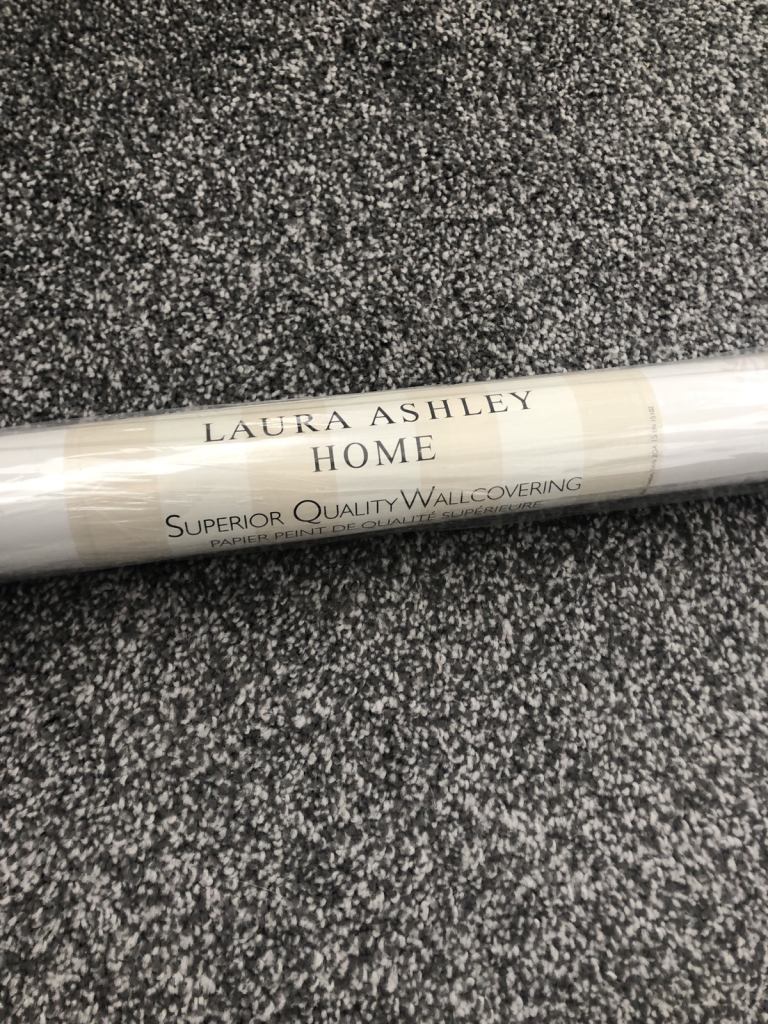 Laura Ashley Honey Suckle White Wallpaper - 1 Roll